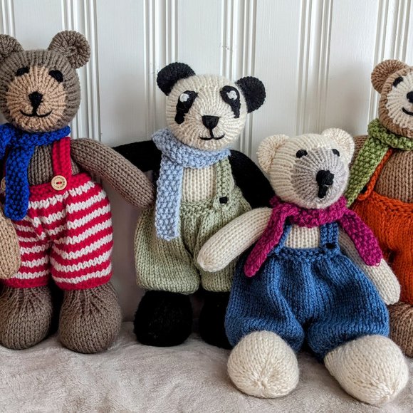 Meet Rosette - Hand made Tricot baby birthday gift 13 inches - Picture 3 of 3